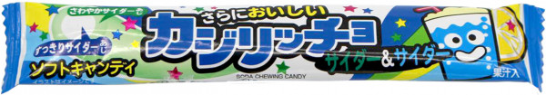 Coris Kajirichho Double Soda Kaubonbon, 16 g