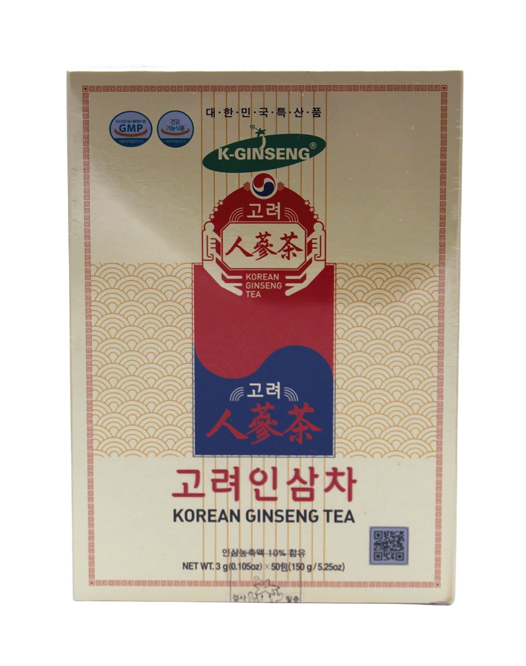 Koreanischer Ginseng Tee, 50 Beutel je 3 g
