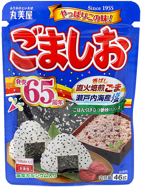 Marumiya Gomashio Reisgewürz mit Sesam und Salz, 40 g