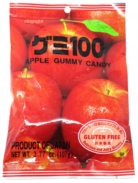 Kasugai Fruchtgummi Apfel, 113 g