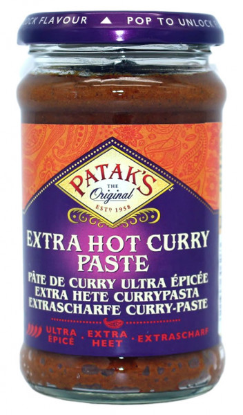 Curry-Paste extra scharf, 283 g