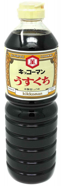 KIKKOMAN Usukuchi helle Sojasauce, 1 l