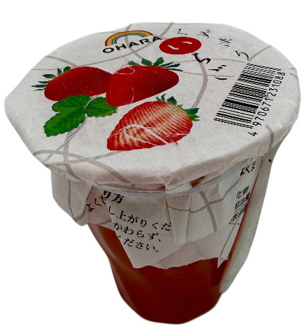 Pfeilwurzelstärke-Nudeln mit Erdbeeren, 130 g