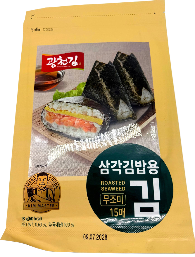 Kwangcheon Seetangblätter für Onigiri, 18 g