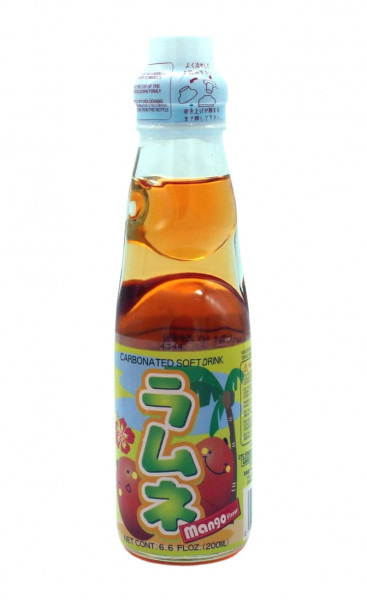 Hatakosen Ramune Mango Geschmack, 200 ml