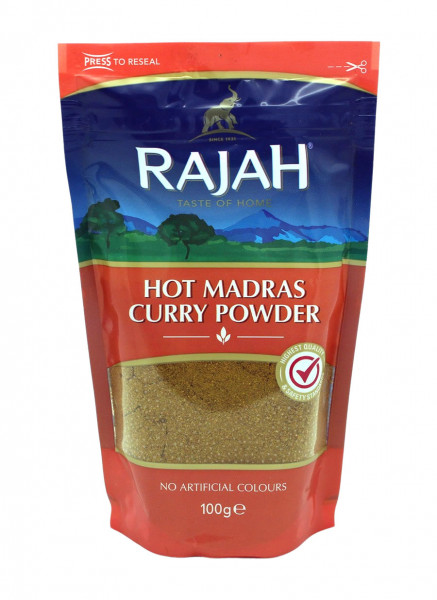Rajah Madras Curry Pulver scharf, 100 g
