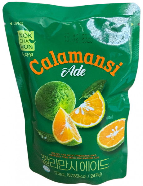 Nokchawon, Erfrischungsgetränk mit Calamansi Geschmack, 170 ml