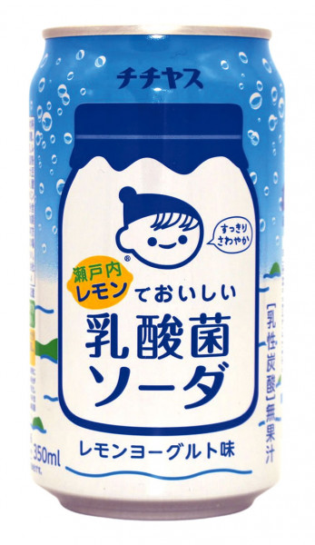 Lemon Milk Soda, 350 ml