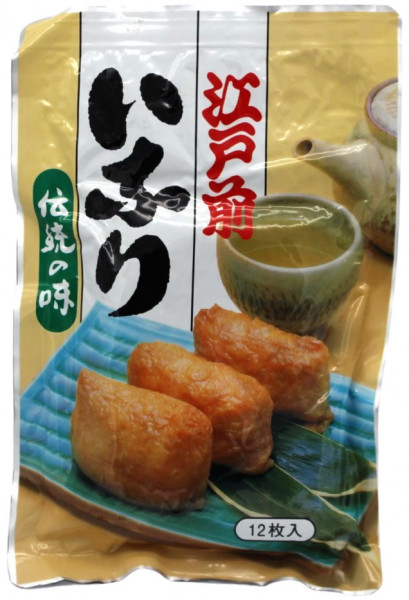 Edomae Inari, frittierte Tofutaschen, 240g, 12 Stück