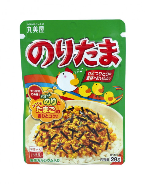 Marumiya Furikake Seetang und Ei-Geschmack, 28 g