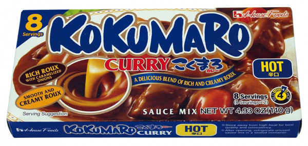 Kokumaro Curry, scharf, 140 g