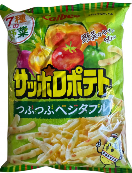 CALBEE, Kartoffel & Gemüsesnack, 80 g