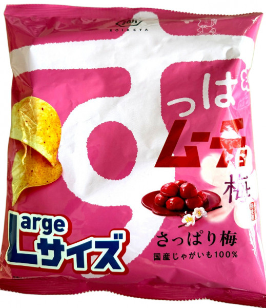 Kartoffelchips mit eingelegtem Plume Geschmack, 122 g